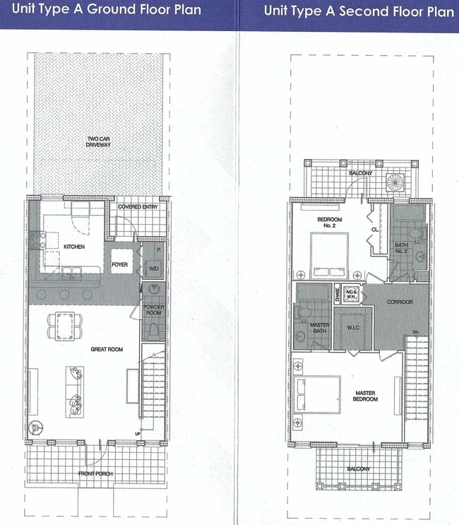 Floorplan - Southern Villas Townhomes