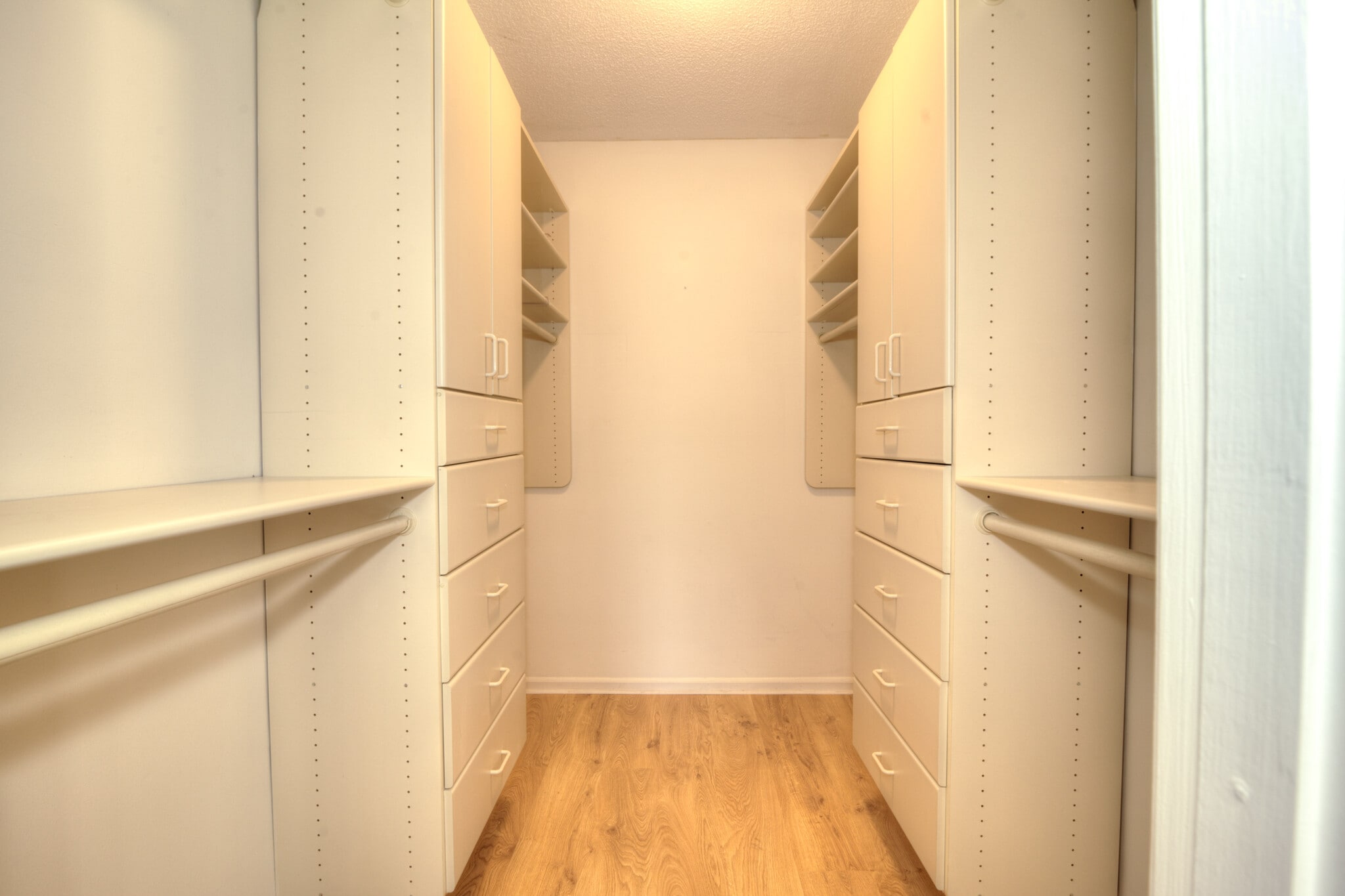 Walk-in-closet in master bedroom - 6851 Roswell Rd