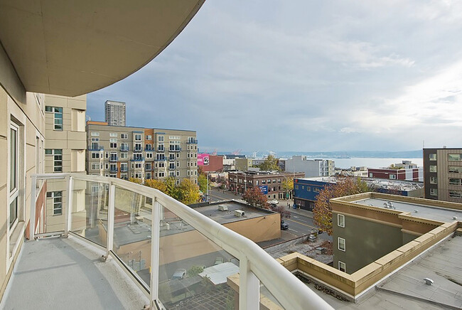 view from the condo balcony - 121 Vine St