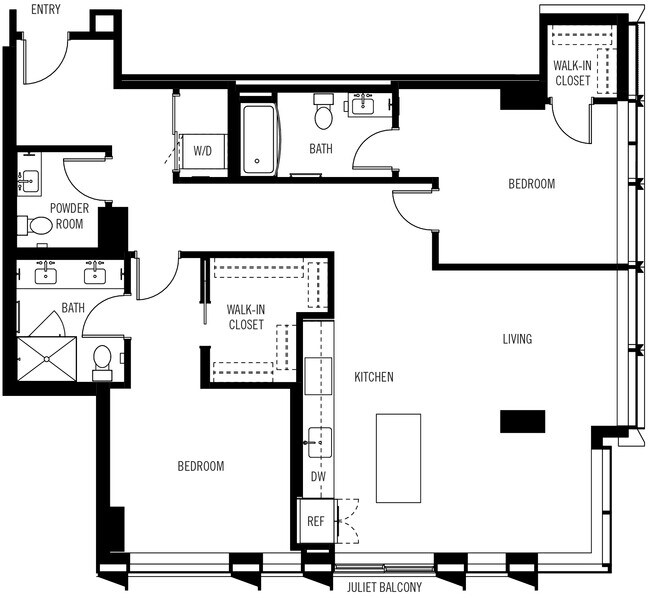 Floorplan - Residences at 11W