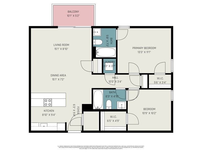 Floorplan - Meadowbrook Apartments