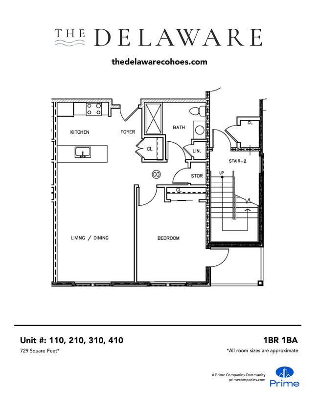 Floorplan - The Delaware