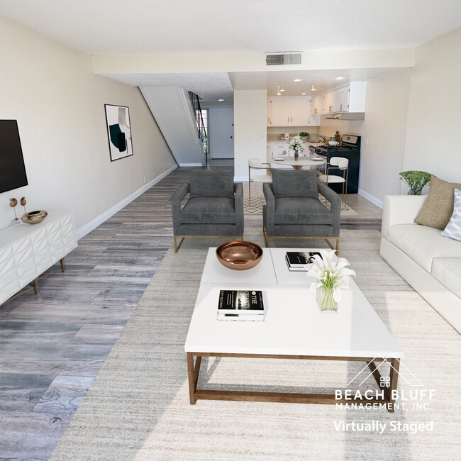 LIving Room and Kitchen - 7250-7254 Fenway Dr