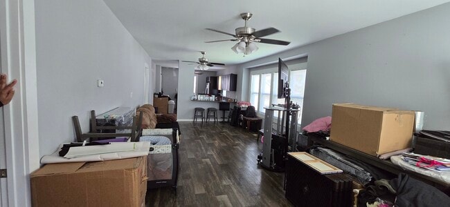 Open Concept Living & Dinning Room - 3834 E Edgerton Ave