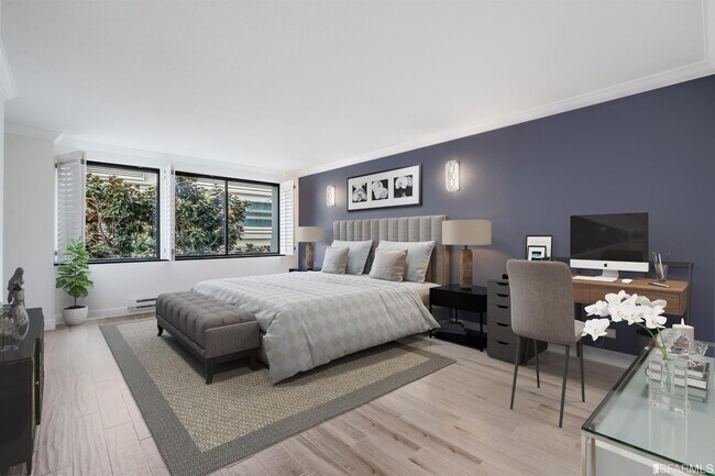 Master Bedroom with Ensuite Bathroom & Large Closets - 300 3rd St
