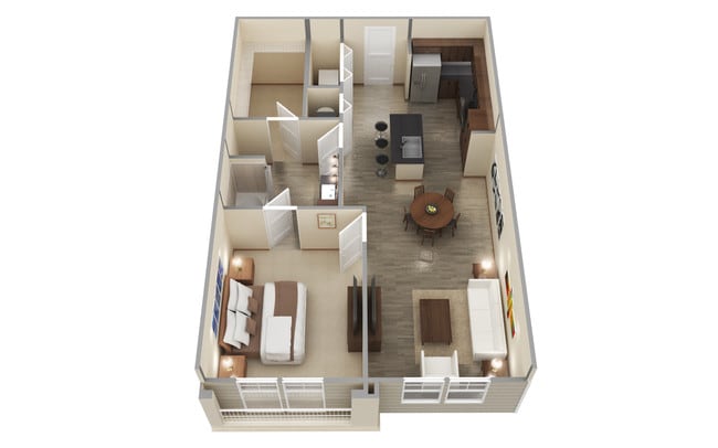 Floorplan - Messina Luxury Apartments
