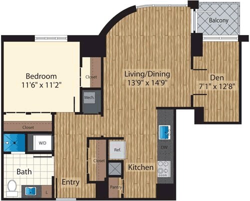 Floorplan - 425 Mass