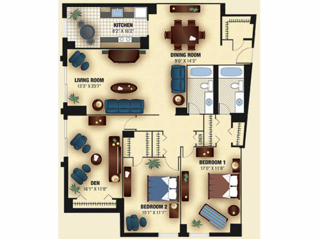 Floorplan - Highland House West