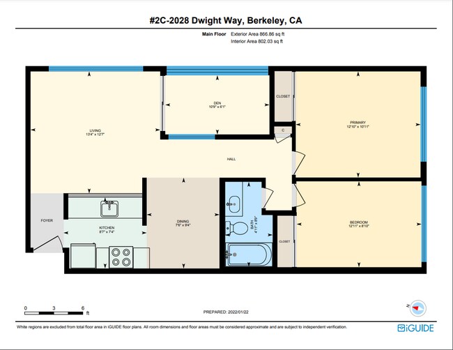 Floorplan - 2028 Dwight Way