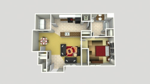 1BR/1BA - Willow Park