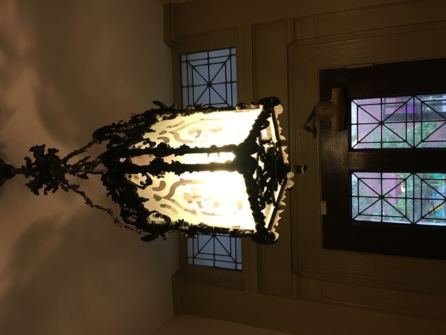 Entryway light - 513 Park Ave