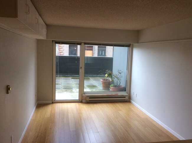 Patio from living room - 1415 2nd Ave