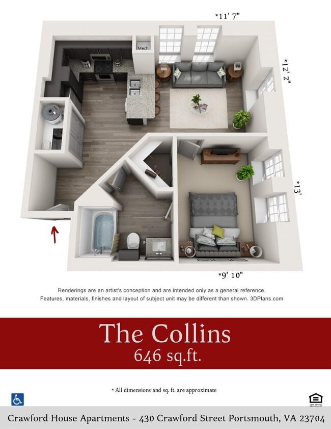 Floorplan - Crawford House