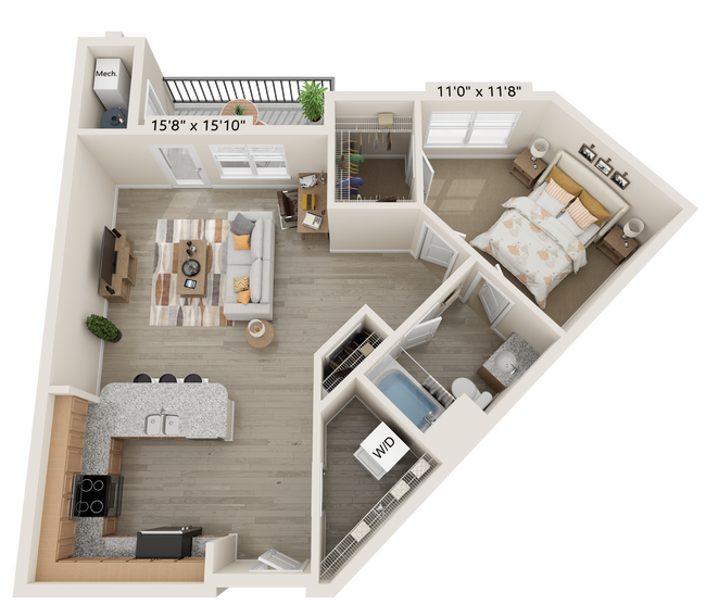 Floorplan - The Bend Arbordale