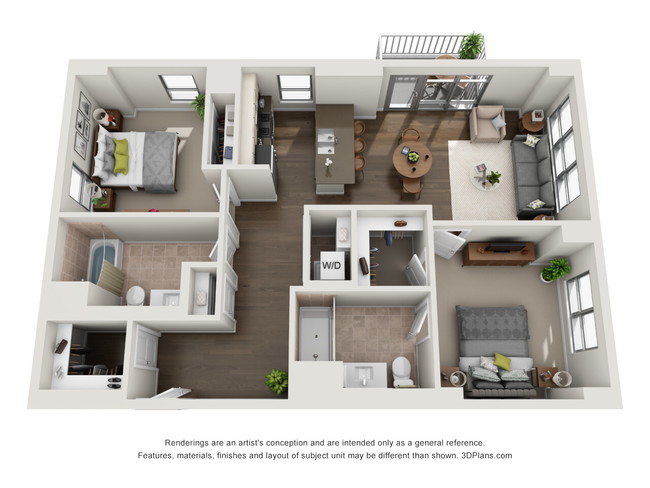 Floorplan - The Madison at Racine