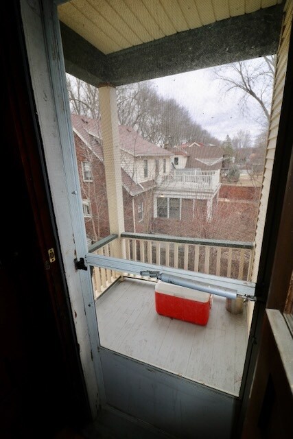 back porch - 707 S Dickinson St