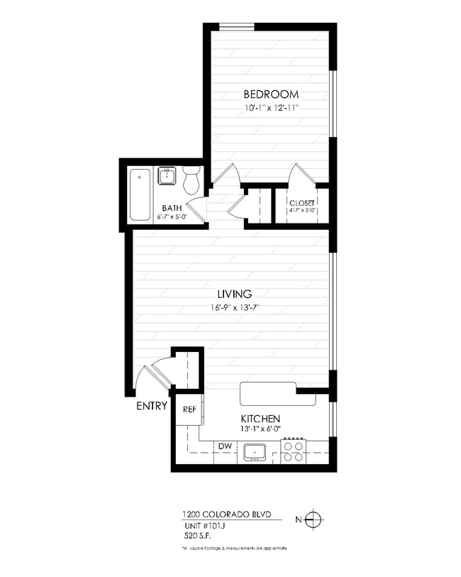 Floorplan - 1200 Colorado