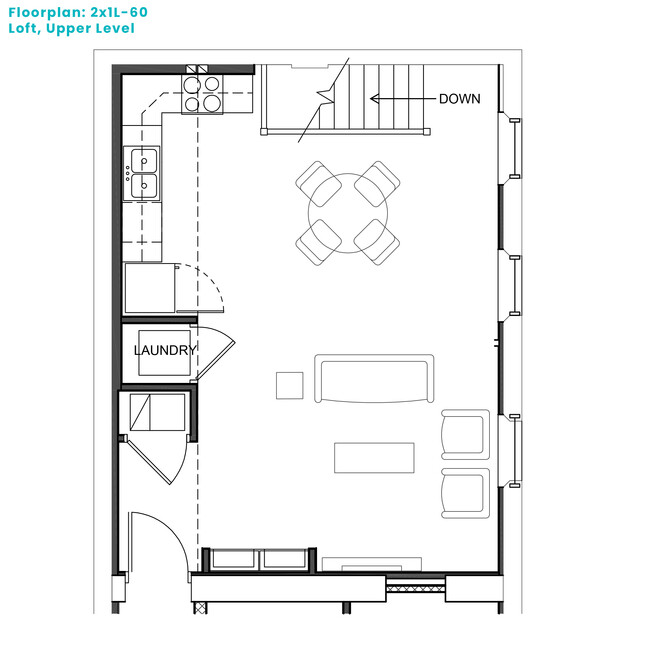 Floorplan - Valley House Flats 55 Year and Older