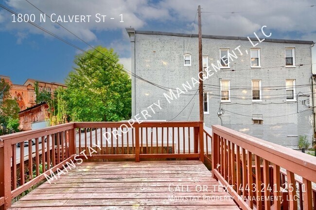 Building Photo - 1800 N Calvert St