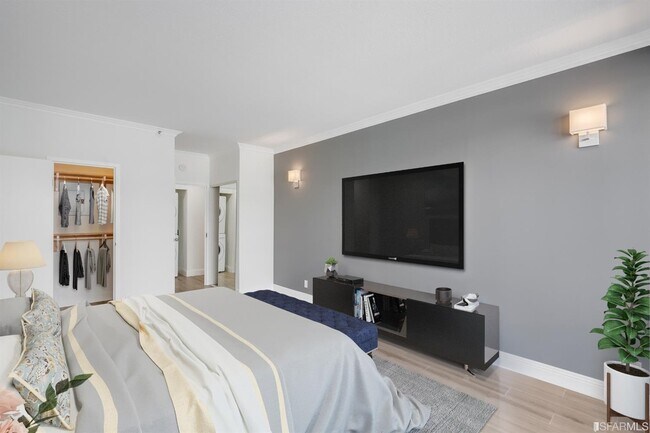 Second Bedroom with Balcony - 300 3rd St