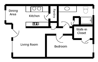 1BR/1BA - Vista Pointe