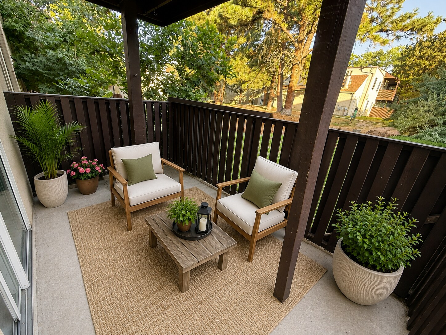 STAGED Patio - 9725 E Harvard Ave