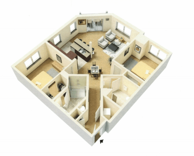 Floorplan - The Heights at Worthington Place