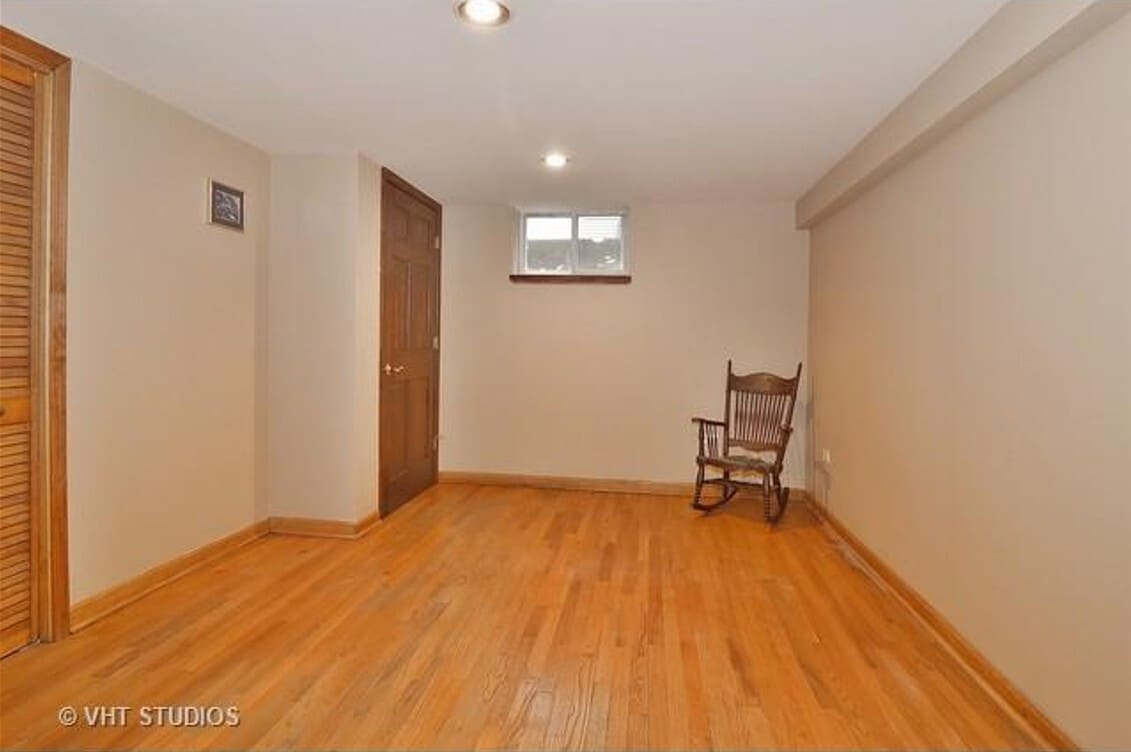 Lower Level Bedroom - 1622 N Sedgwick St