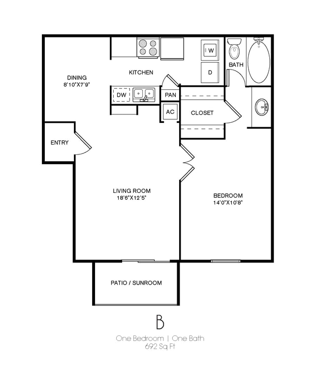 B Floor Plan.jpg - Wilshire Park Apartments