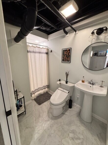 Fully Renovated Full Bathroom #2 - 24 Teele Ave