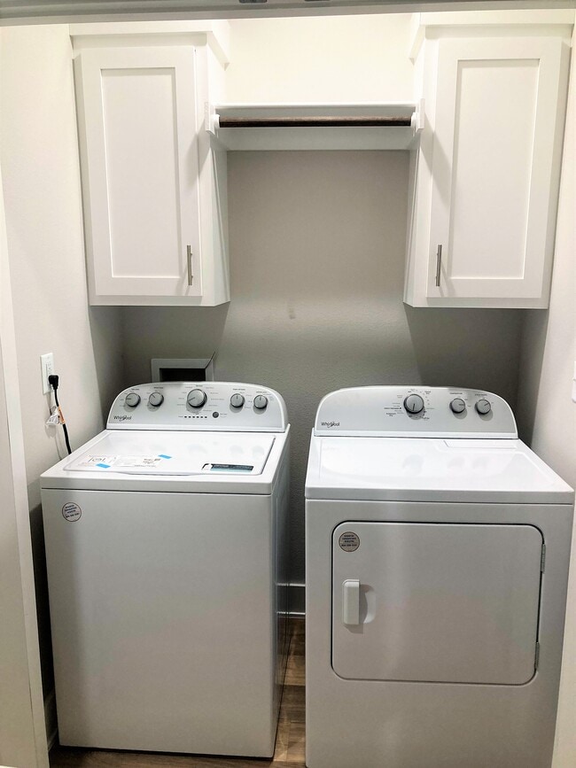 new washer / dryer - 2184 W Moore Ln