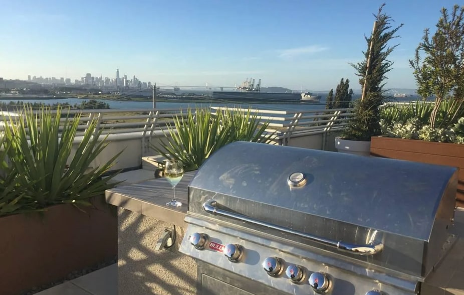roof grill area - 451 Donahue St