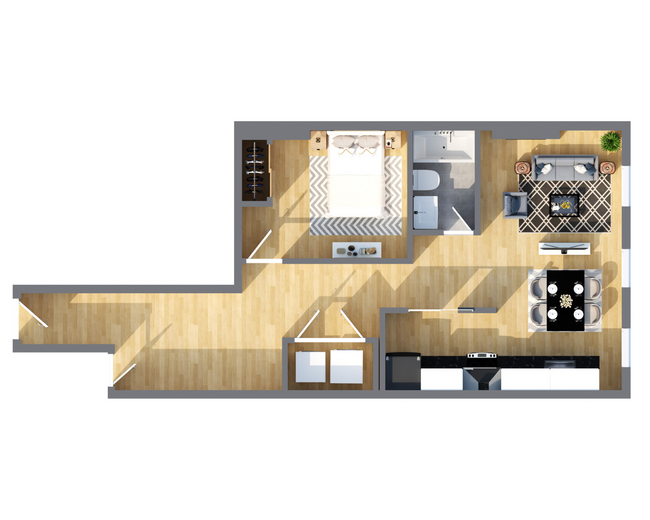 Floorplan - Hammond Lofts