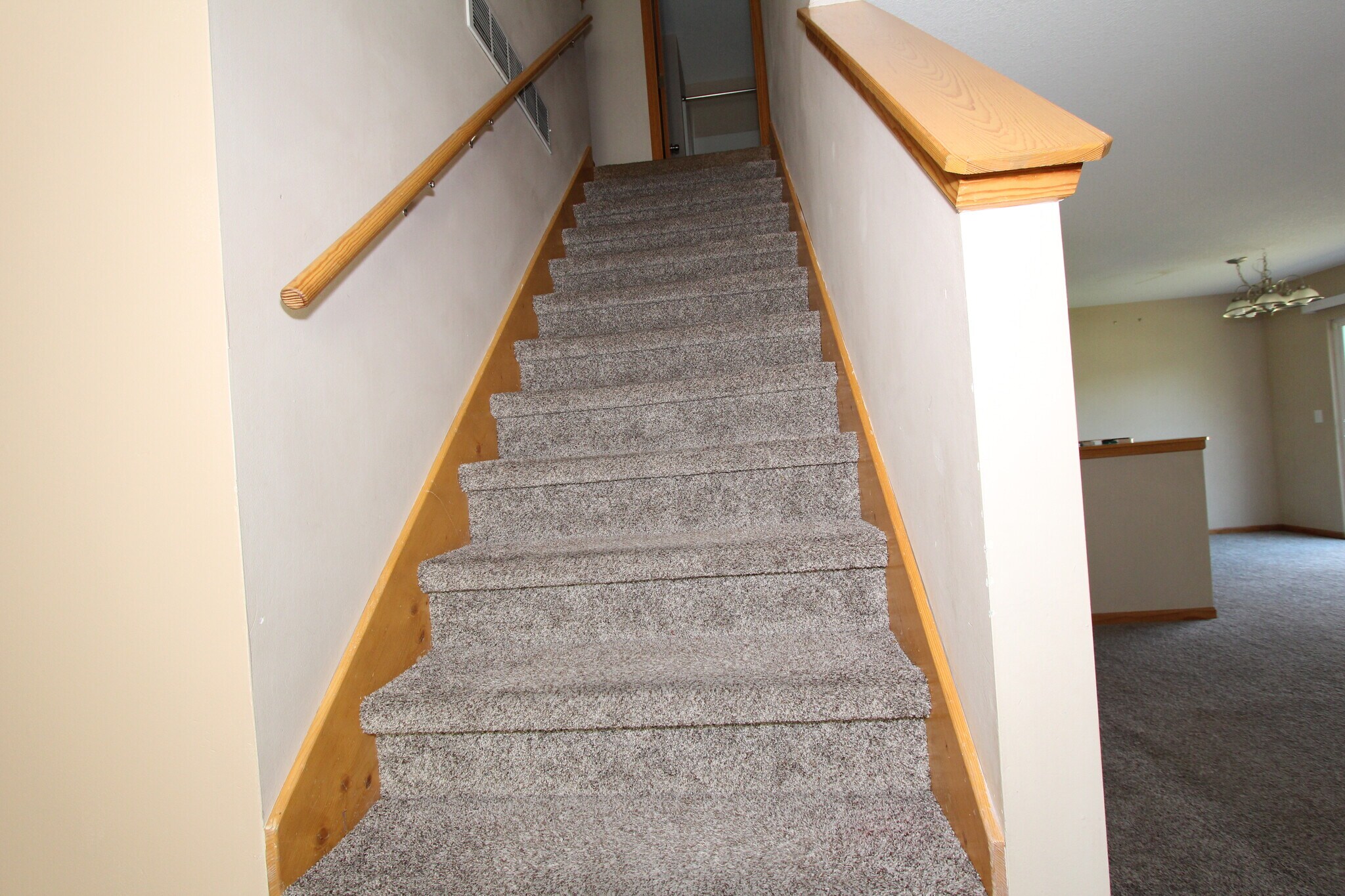 Steps to upstairs - 915 Jackalope Ct