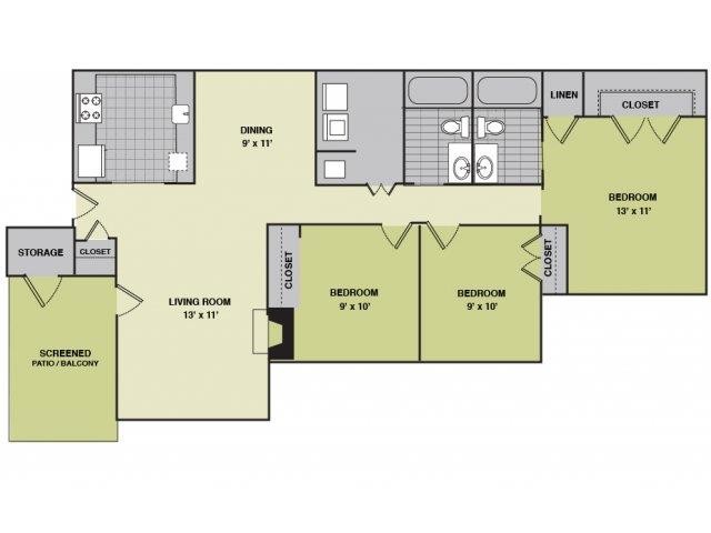 Floorplan - Pine Winds