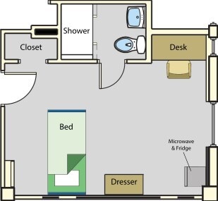 Floorplan - Oroville Inn