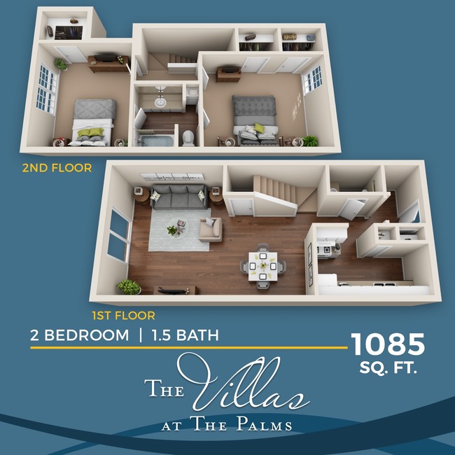 1085 Villas at the Floor Plan Sign.jpg - Villas At The Palms