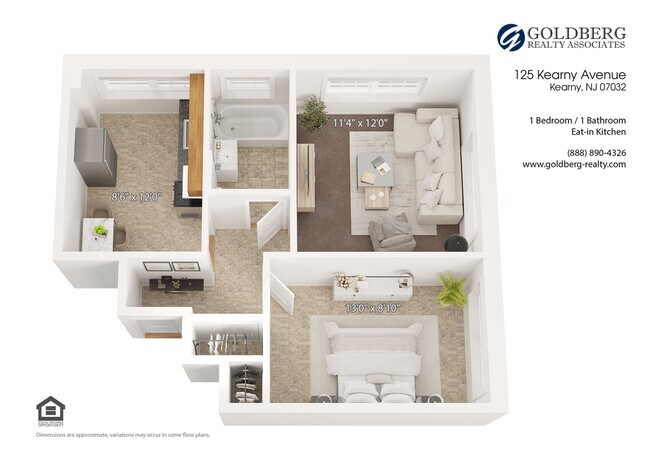 Floorplan - 125-133 Kearny Avenue