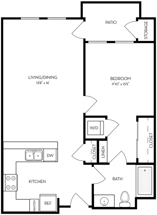 Floorplan - Villas on the Boulevard