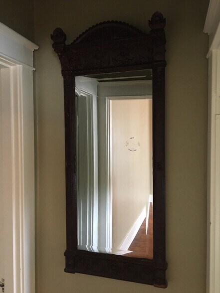 Vintage hall mirror - 1004 Scott St