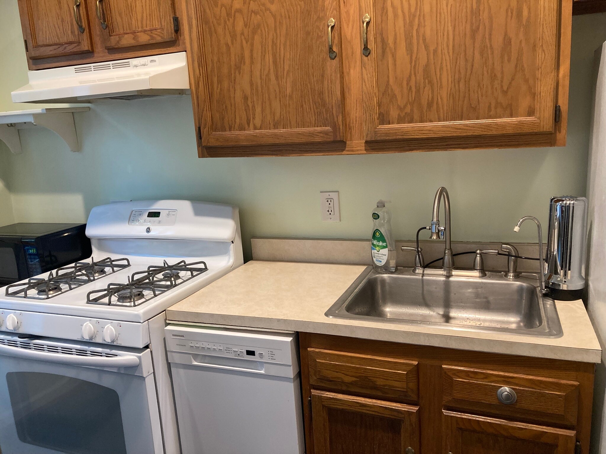 Kitchen from back door - 1528 Marion St NW
