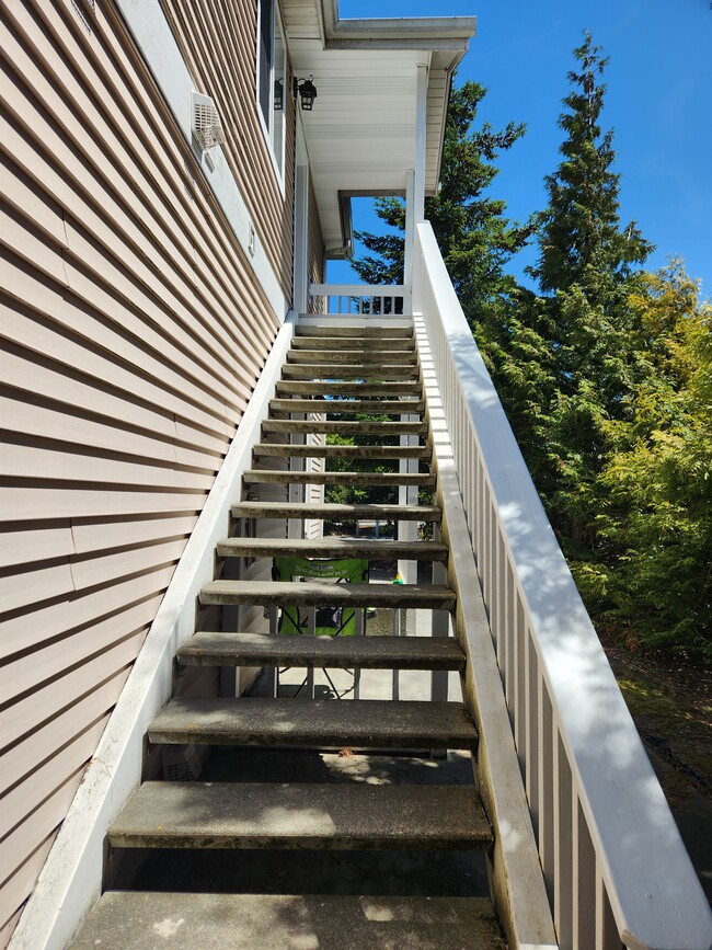 Stairs to entry - 3618 Michelle Ln