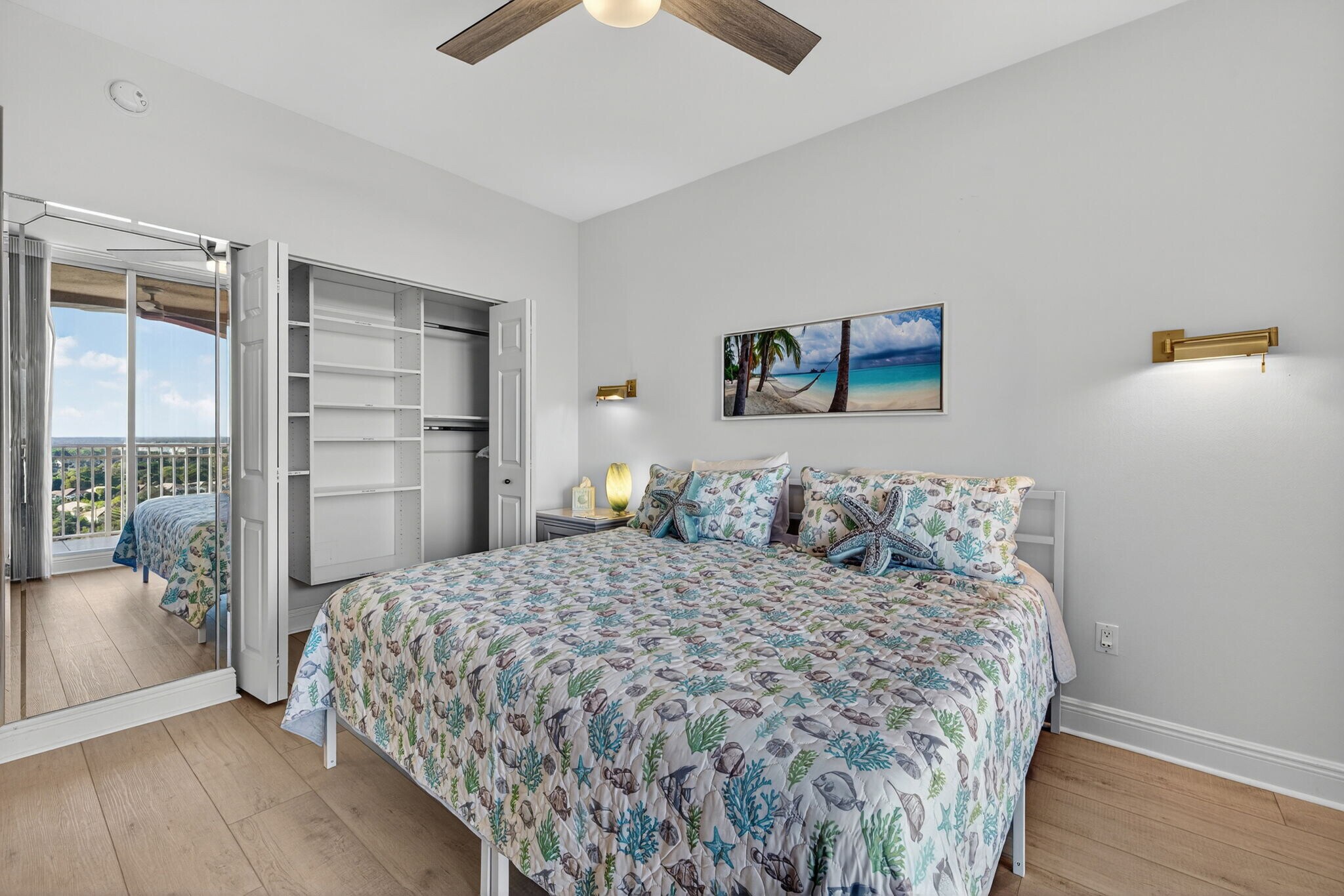 Large guest closet with organizers - 1001 Arbor Lake Dr