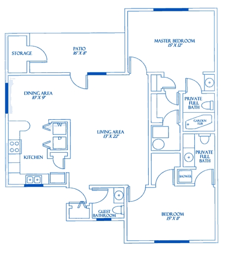 2BR/2.5BA - Fairgate