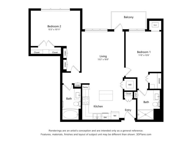 Floorplan - Hilltop at Signal Hills