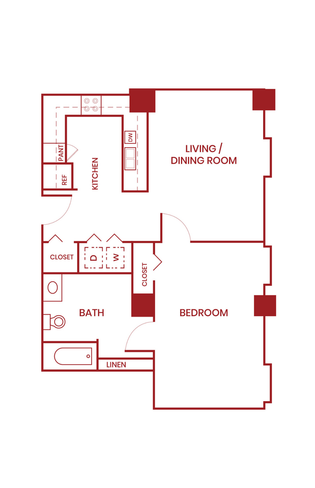 Floorplan - 2101 Church Street