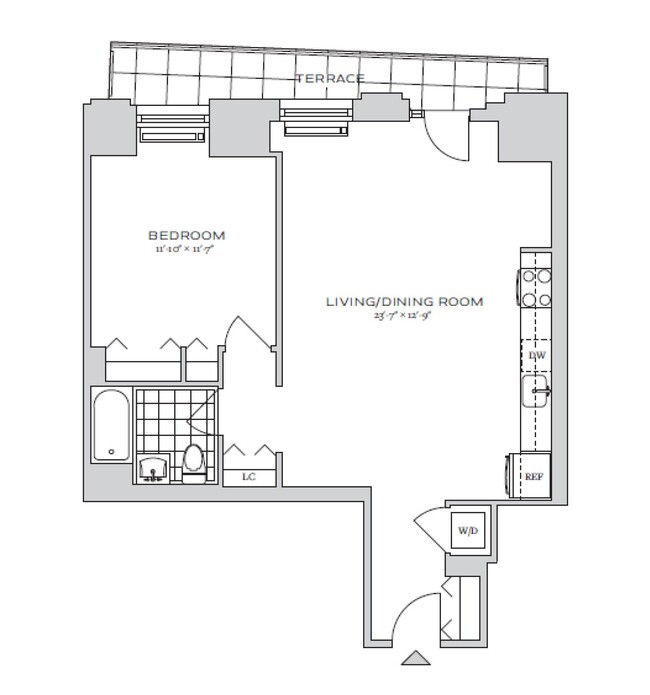 Floorplan - 70 Pine Apartments