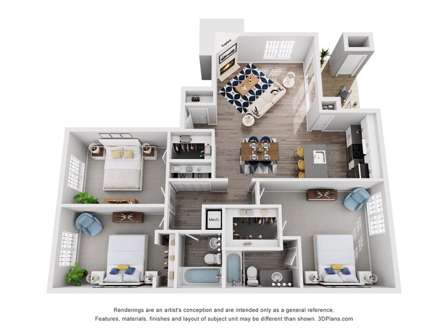 Floorplan - The Trails at Cahaba River