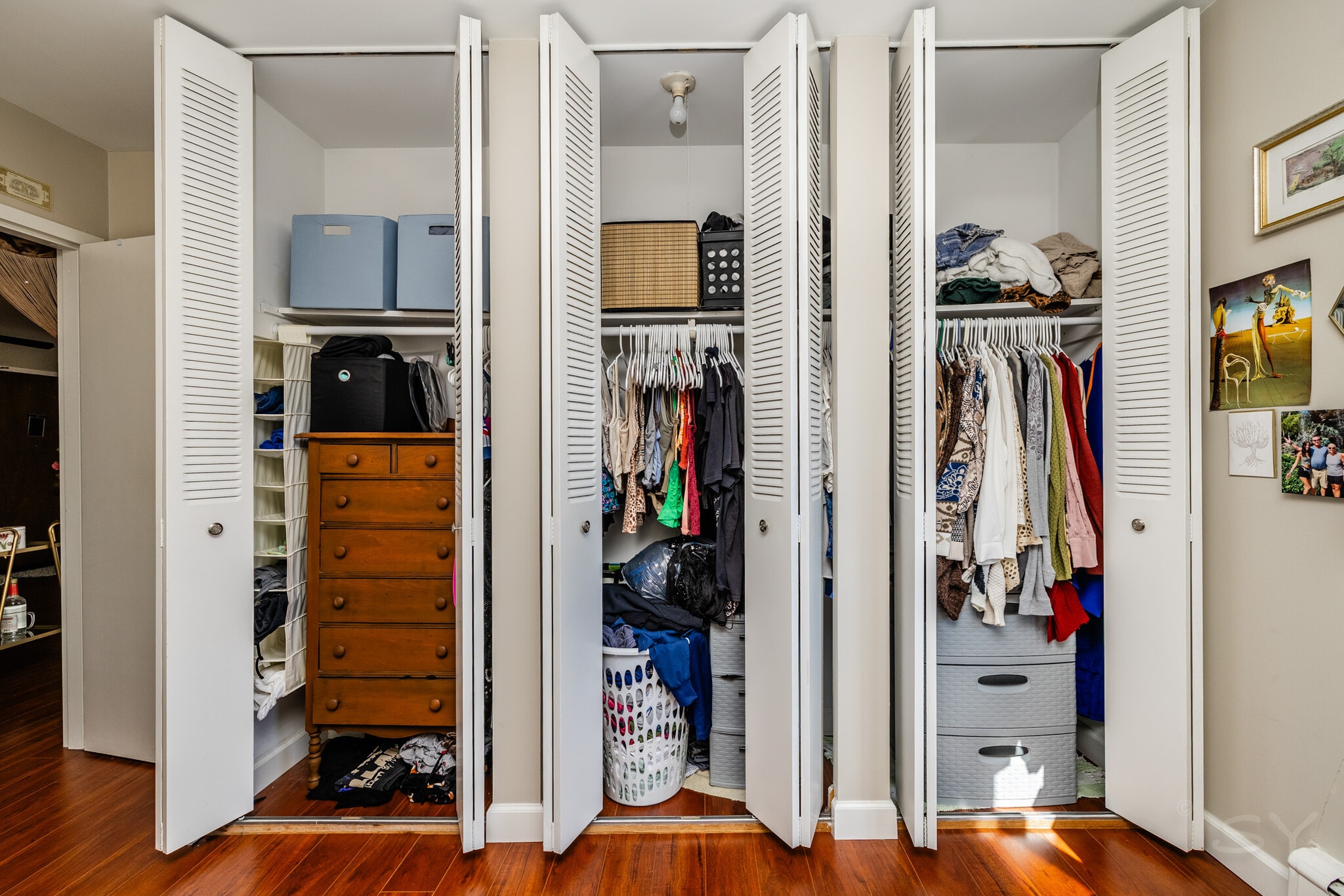 Large bedroom closet - 607 W Wrightwood Ave