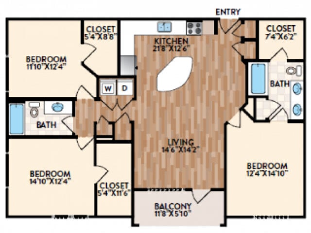 Floorplan - The Rialto